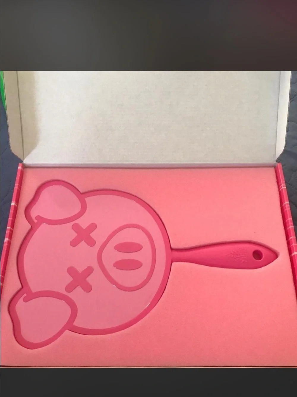 Jeffree Star x Shane Dawson pink Pig Hand Mirror Makeup Discontinued Rare NIB